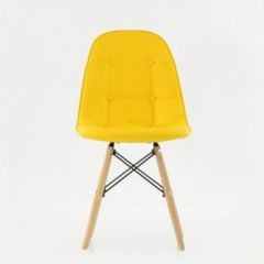 Стул Barneo N-43 Pulsante PU желтый в Нытве - nytva.mebel24.online | фото 2