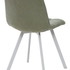 Стул CHILLI SQUARE UF860-11B мятный, ткань/ белый каркас М-City в Нытве - nytva.mebel24.online | фото 2
