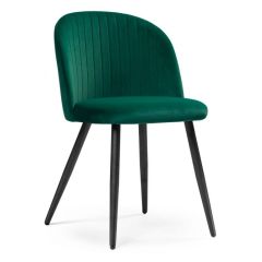 Стул на металлокаркасе Gabi 1 dark green / black в Нытве - nytva.mebel24.online | фото