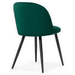 Стул на металлокаркасе Gabi 1 dark green / black в Нытве - nytva.mebel24.online | фото 4