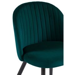 Стул на металлокаркасе Gabi 1 green / black в Нытве - nytva.mebel24.online | фото 4