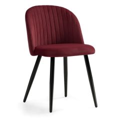 Стул на металлокаркасе Gabi 1 wine red / black в Нытве - nytva.mebel24.online | фото