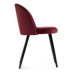 Стул на металлокаркасе Gabi 1 wine red / black в Нытве - nytva.mebel24.online | фото 2