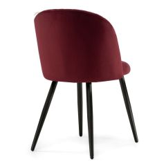 Стул на металлокаркасе Gabi 1 wine red / black в Нытве - nytva.mebel24.online | фото 3