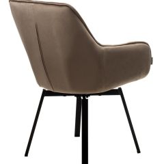 Стул MAVERICK 360 град. поворот. BLUVEL-40 BEIGE/ черный каркас, М-City в Нытве - nytva.mebel24.online | фото 2