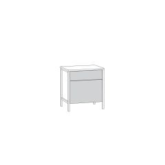 Трувор Тумба прикроватная 13.290 N в Нытве - nytva.mebel24.online | фото 2