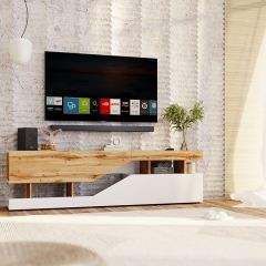 Тумба под ТВ НКМ Дубай секция №4 в Нытве - nytva.mebel24.online | фото 3