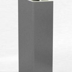 Угловое соединение для цоколя 135 гр. h150 мм (Алюминий, Белый, Черный, Сономаый) в Нытве - nytva.mebel24.online | фото