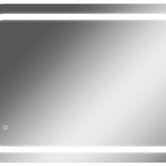Зеркало Elis 100 white с подсветкой Sansa (SEe1045Z) в Нытве - nytva.mebel24.online | фото 1