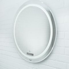 Зеркало Gia 75 white с подсветкой Sansa (SGa1044Z) в Нытве - nytva.mebel24.online | фото 2