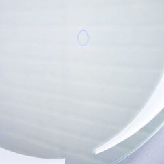 Зеркало Канберра 700х700 с подсветкой Домино (GL7032Z) в Нытве - nytva.mebel24.online | фото 5