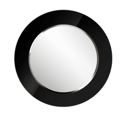 Зеркало круглое черный (РМ/02) в Нытве - nytva.mebel24.online | фото