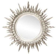 Зеркало круглое серебро (1810(1) в Нытве - nytva.mebel24.online | фото
