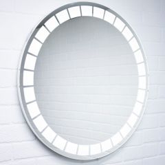 Зеркало Маскат 700х700 с подсветкой Домино (GL7057Z) в Нытве - nytva.mebel24.online | фото 3