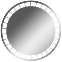 Зеркало Маскат 700х700 с подсветкой Домино (GL7057Z) в Нытве - nytva.mebel24.online | фото