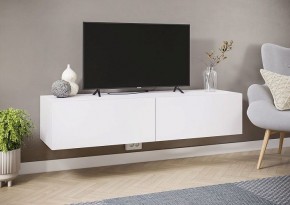 АЙДЕН ТБН06-1400 Тумба ТВ подвесная (белый) в Нытве - nytva.mebel24.online | фото 3