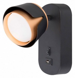 Бра Arte Lamp Amaks A8026AP-1BK в Нытве - nytva.mebel24.online | фото