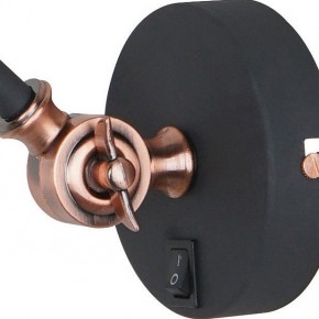 Бра Arte Lamp Braccio A2054AP-1BK в Нытве - nytva.mebel24.online | фото