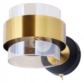 Бра Arte Lamp Carlo A8205AP-1BK в Нытве - nytva.mebel24.online | фото