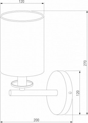 Бра Eurosvet Caprera 60146/1 латунь в Нытве - nytva.mebel24.online | фото 3