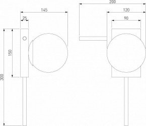 Бра Eurosvet Fredo 40036/1 черный жемчуг в Нытве - nytva.mebel24.online | фото 4