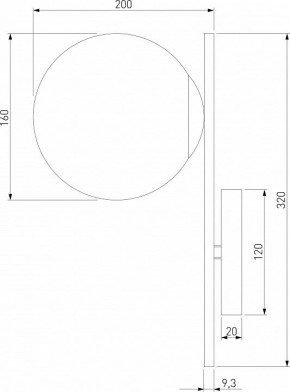 Бра Eurosvet Marbella 60147/1 латунь в Нытве - nytva.mebel24.online | фото 2