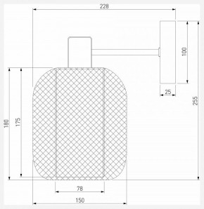 Бра Eurosvet Voile 30192/1 золото в Нытве - nytva.mebel24.online | фото 4