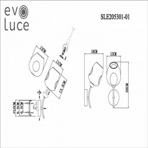 Бра EVOLUCE Besano SLE205301-01 в Нытве - nytva.mebel24.online | фото 7