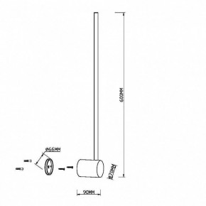 Бра Maytoni Light stick MOD237WL-L6B3K в Нытве - nytva.mebel24.online | фото 3