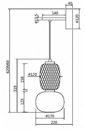 Бра Maytoni Pattern MOD267WL-L18G3K в Нытве - nytva.mebel24.online | фото 4