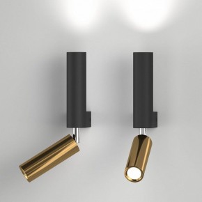 Бра с подсветкой Eurosvet Pitch 40020/1 LED черный/латунь в Нытве - nytva.mebel24.online | фото 3