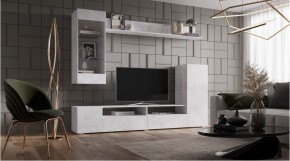 ДАЛЛАС Гостиная (модульная) цемент светлый в Нытве - nytva.mebel24.online | фото