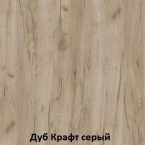 ДАРЬЯ Шкаф (Крафт серый/Крафт белый) гостиная в Нытве - nytva.mebel24.online | фото 2