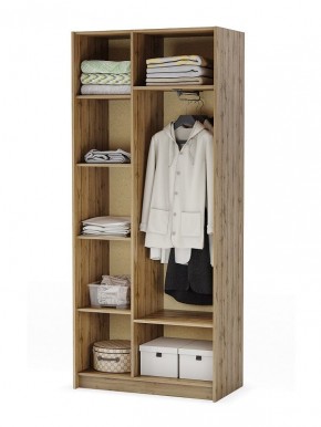 ДАРЬЯ Шкаф (Крафт серый/Крафт белый) гостиная в Нытве - nytva.mebel24.online | фото 4