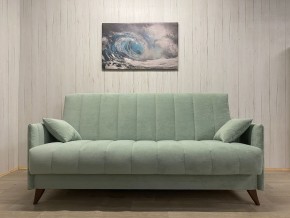 Диван Престиж-3 (НПБ) велюр Sensey mist green в Нытве - nytva.mebel24.online | фото