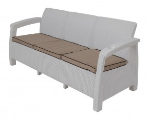 Диван Yalta Premium Sofa 3 Set (Ялта) белый (+подушки под спину) в Нытве - nytva.mebel24.online | фото 1