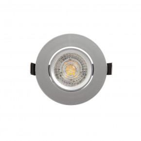 DK3020-CM Встраиваемый светильник, IP 20, 10 Вт, GU5.3, LED, серый, пластик в Нытве - nytva.mebel24.online | фото 1