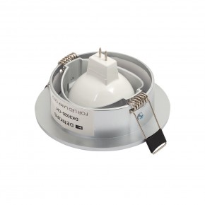 DK3020-CM Встраиваемый светильник, IP 20, 10 Вт, GU5.3, LED, серый, пластик в Нытве - nytva.mebel24.online | фото 3