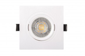 DK3021-WH Встраиваемый светильник, IP 20, 10 Вт, GU5.3, LED, белый, пластик в Нытве - nytva.mebel24.online | фото 1