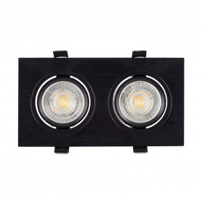 DK3022-BK Встраиваемый светильник, IP 20, 10 Вт, GU5.3, LED, черный, пластик в Нытве - nytva.mebel24.online | фото 2