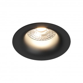 DK3024-BK Встраиваемый светильник, IP 20, 10 Вт, GU5.3, LED, черный, пластик в Нытве - nytva.mebel24.online | фото 1