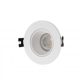 DK3061-WH Встраиваемый светильник, IP 20, 10 Вт, GU5.3, LED, белый/белый, пластик в Нытве - nytva.mebel24.online | фото 1