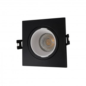 DK3071-BK+WH Встраиваемый светильник, IP 20, 10 Вт, GU5.3, LED, черный/белый, пластик в Нытве - nytva.mebel24.online | фото