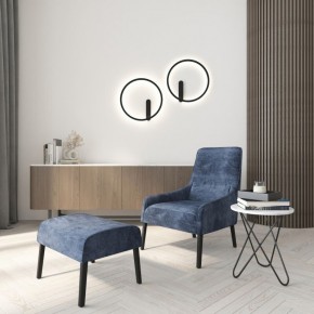 DK5035-BK Бра ROUND со светодиодом, IP20, 24W, 3000/4000/6500K, черный, алюминий в Нытве - nytva.mebel24.online | фото 8