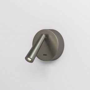 DK5072-DN Бра SHINE WALL со светодиодом, D104*H68, IP20, 3000К, 3W, RA?90, темный никель, алюминий в Нытве - nytva.mebel24.online | фото 2