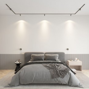 DK5072-DN Бра SHINE WALL со светодиодом, D104*H68, IP20, 3000К, 3W, RA?90, темный никель, алюминий в Нытве - nytva.mebel24.online | фото 4