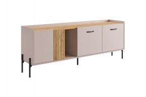ДОМИНИКА Гостиная (модульная) кашемир/дуб крафт золотой в Нытве - nytva.mebel24.online | фото 8