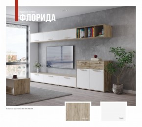 ФЛОРИДА Гостиная (модульная) дуб серый/белый в Нытве - nytva.mebel24.online | фото