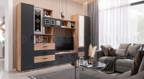 БЕЛЛА Гостиная (модульная) графит в Нытве - nytva.mebel24.online | фото 1