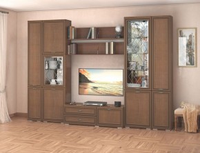 Гостиная-горка Ливорно орех в Нытве - nytva.mebel24.online | фото 4